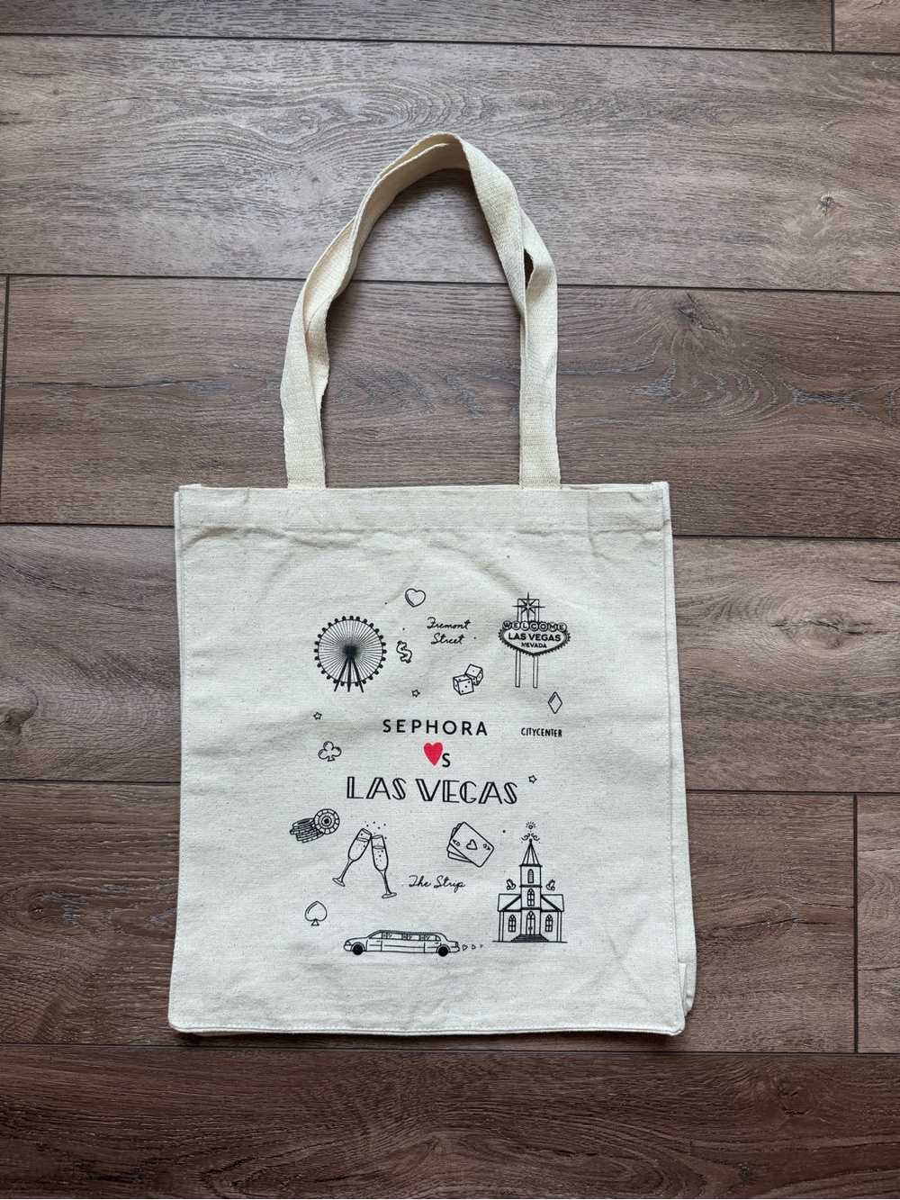 Sephora X Las Vegas Canvas Tote Bag